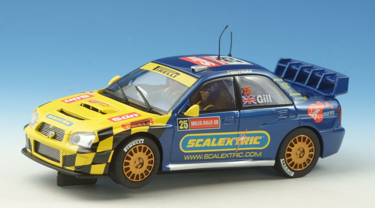 SCALEXTRIC Subaru WRC The Sun